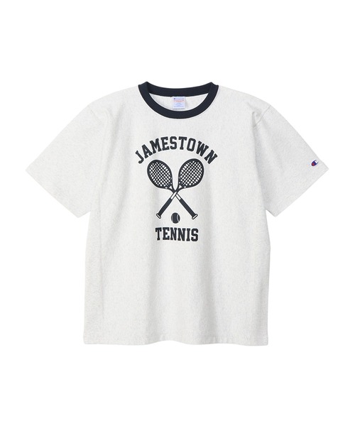 Champion(チャンピオン)の「【Champion/チャンピオン】メンズ リバースウィーブ(R) ショートスリーブTシャツ(Tシャツ/カットソー・メンズ・オートミール/グレー/ホワイト/ブルー・LARGE/X-LARGE/MEDIUM)」の3枚目の写真