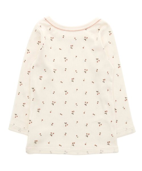 apres les cours（アプレレクール）の「GIRLS長袖リブ肌着（インナーウェア/肌着・キッズ・ラベンダー/レッド/チャコール/アイボリー/ピンク・110/120/90/130/100/80）」の9枚目の写真