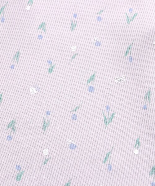 apres les cours（アプレレクール）の「GIRLS長袖リブ肌着（インナーウェア/肌着・キッズ・ラベンダー/レッド/チャコール/アイボリー/ピンク・110/120/90/130/100/80）」の15枚目の写真