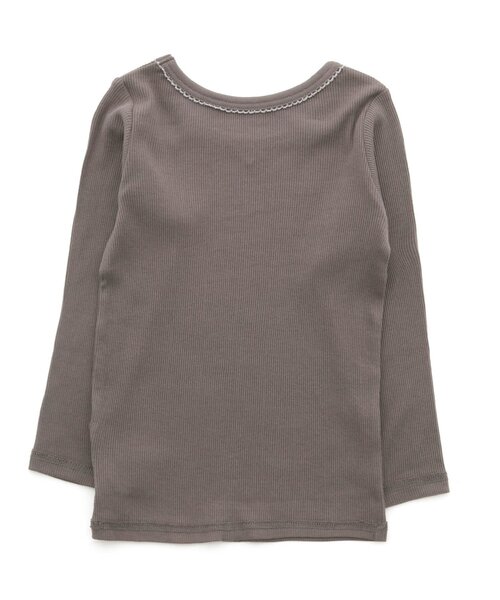 apres les cours（アプレレクール）の「GIRLS長袖リブ肌着（インナーウェア/肌着・キッズ・ラベンダー/レッド/チャコール/アイボリー/ピンク・110/120/90/130/100/80）」の22枚目の写真