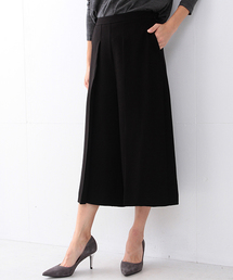 Demi-Luxe BEAMS | Demi-Luxe BEAMS / タック Aライン ガウチョパンツ(その他パンツ)