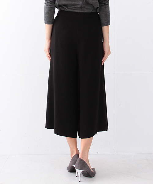 Demi-Luxe BEAMS(デミルクス ビームス)の「【BAILA10月号掲載】Demi-Luxe BEAMS / タック Aライン ガウチョパンツ(その他パンツ・レディース・ホワイト系その他/ブラック・40/36/38)」の20枚目の写真