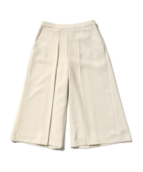 Demi-Luxe BEAMS(デミルクス ビームス)の「【BAILA10月号掲載】Demi-Luxe BEAMS / タック Aライン ガウチョパンツ(その他パンツ・レディース・ホワイト系その他/ブラック・40/36/38)」の9枚目の写真