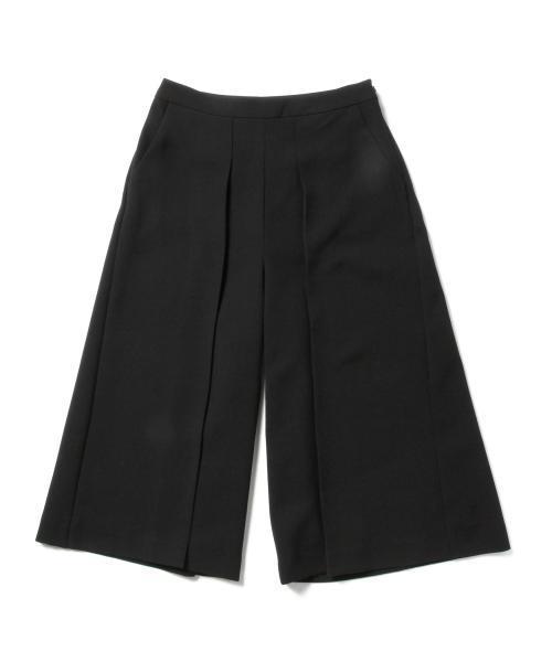 Demi-Luxe BEAMS(デミルクス ビームス)の「【BAILA10月号掲載】Demi-Luxe BEAMS / タック Aライン ガウチョパンツ(その他パンツ・レディース・ホワイト系その他/ブラック・40/36/38)」の10枚目の写真