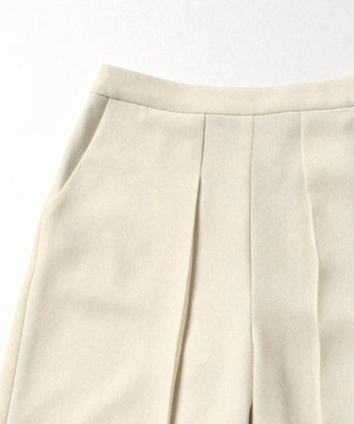 Demi-Luxe BEAMS(デミルクス ビームス)の「【BAILA10月号掲載】Demi-Luxe BEAMS / タック Aライン ガウチョパンツ(その他パンツ・レディース・ホワイト系その他/ブラック・40/36/38)」の12枚目の写真