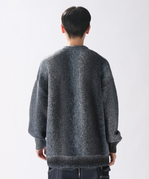 niko and...(ニコアンド)の「スペースダイニットプルオーバー(ニット/セーター・メンズ・ブラウン/ネイビー・MEDIUM/LARGE)」の14枚目の写真