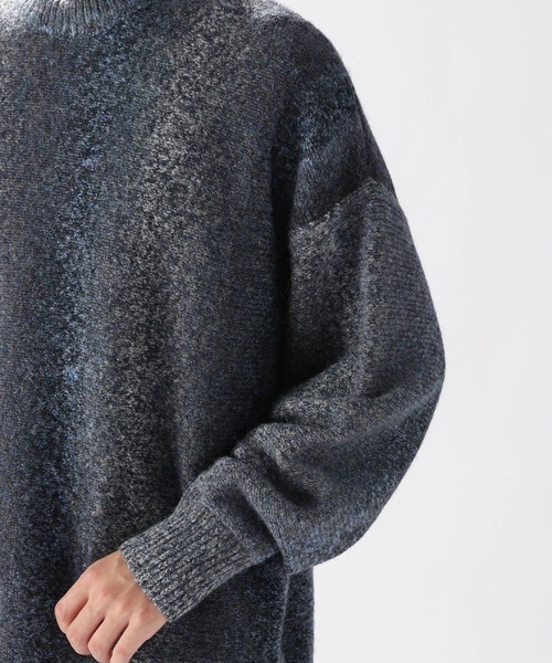 niko and...(ニコアンド)の「スペースダイニットプルオーバー(ニット/セーター・メンズ・ブラウン/ネイビー・MEDIUM/LARGE)」の17枚目の写真