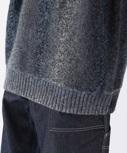 niko and...(ニコアンド)の「スペースダイニットプルオーバー(ニット/セーター・メンズ・ブラウン/ネイビー・MEDIUM/LARGE)」の18枚目の写真