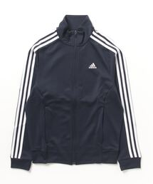 アディダス adidas シーズナル スリーストライプス ルーズフィット ダブルニット トラックトップ