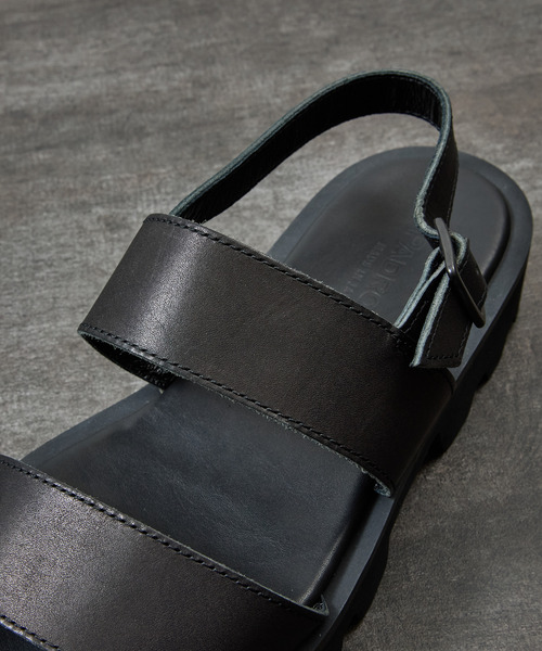 PADRONE(パドローネ)の「PADRONE パドローネ / BACK STRAP SANDALS with Chunky Sole バックストラップサンダル チャンキーソール / PU2308-3206(サンダル・メンズ・ブラック・40/41/42)」の10枚目の写真