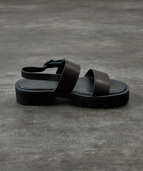 PADRONE(パドローネ)の「PADRONE パドローネ / BACK STRAP SANDALS with Chunky Sole バックストラップサンダル チャンキーソール / PU2308-3206(サンダル・メンズ・ブラック・40/41/42)」の13枚目の写真