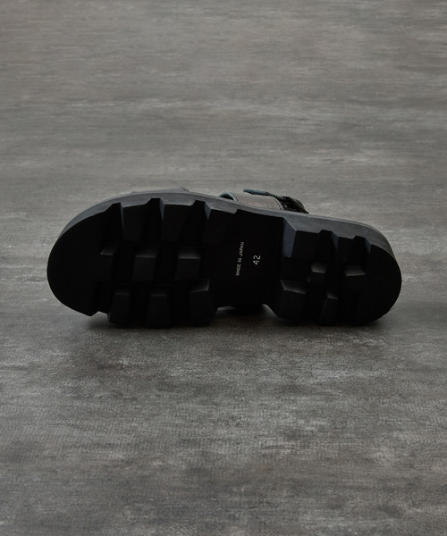 PADRONE(パドローネ)の「PADRONE パドローネ / BACK STRAP SANDALS with Chunky Sole バックストラップサンダル チャンキーソール / PU2308-3206(サンダル・メンズ・ブラック・40/41/42)」の14枚目の写真