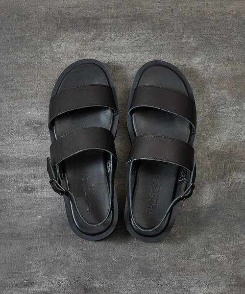 PADRONE(パドローネ)の「PADRONE パドローネ / BACK STRAP SANDALS with Chunky Sole バックストラップサンダル チャンキーソール / PU2308-3206(サンダル・メンズ・ブラック・40/41/42)」の15枚目の写真
