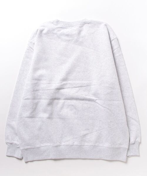 coca（coca）（コカ）の「【WEB限定セール】メンズヘビーウェイト裏起毛トレーナー（スウェット・メンズ・アイボリー/ブラック/ライトグレー・M/L/XL）」の12枚目の写真