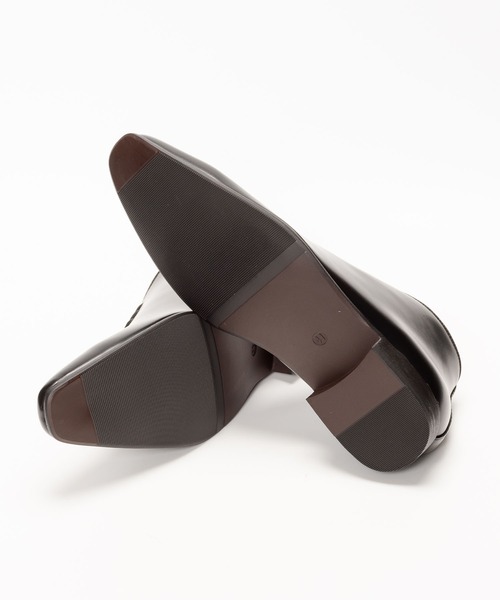 MM/ONE（エムエムワン）の「ホールカットデザイン プレーントゥ ドレスブーツ ビジネス（ブーツ・メンズ・ブラック・46/44/40/43/45/41/42）」の11枚目の写真