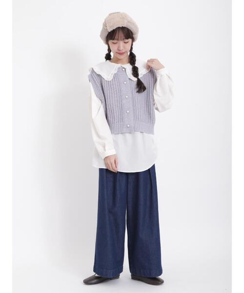 お値引き中‼️ ✨新品✨ MunsingWear♡おしゃれベスト♡ FREAK'S STORE/接触冷感/UV リネンタッチ ビスチェ セットアップ