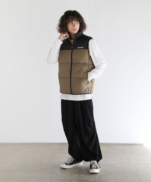 切替中綿ベスト（ダウンベスト）｜CONVERSE（コンバース）の