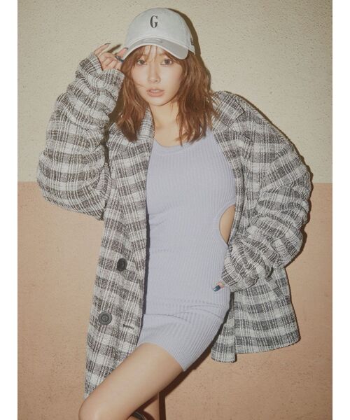 GYDA（ジェイダ）の「GYDA×NEWERA CROSSPOINT G キャップ（キャップ・レディース・ブラック/オフホワイト/オレンジ・FREE）」の16枚目の写真