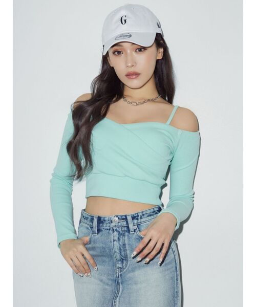 GYDA（ジェイダ）の「GYDA×NEWERA CROSSPOINT G キャップ（キャップ・レディース・ブラック/オフホワイト/オレンジ・FREE）」の19枚目の写真