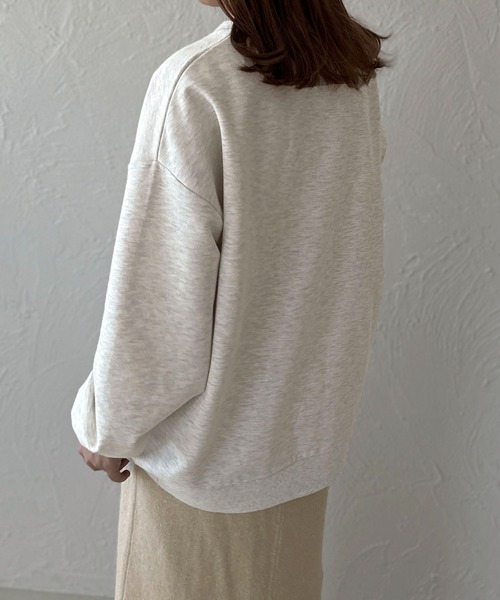 apres jour clair(アプレジュールクレア)の「【apres jour clair】フロッキーロゴスウェット【ZOZOTOWN限定アイテム】(スウェット・レディース・グレー系その他/アイボリー・X-LARGE/フリー)」の14枚目の写真