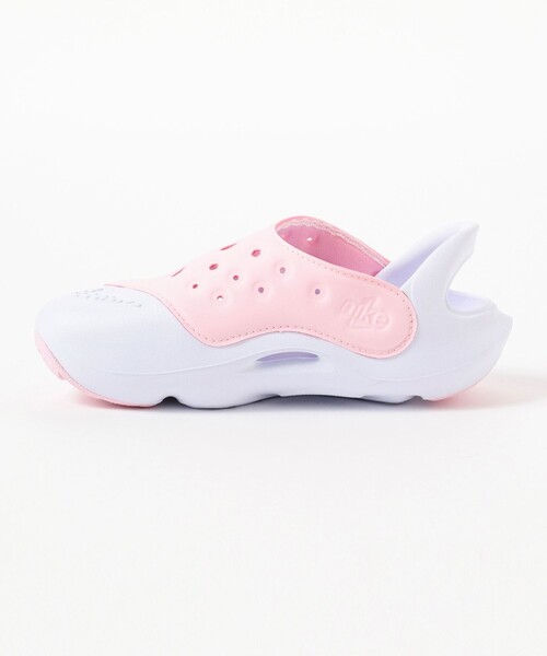 NIKE（ナイキ）の「NIKE / キッズ アクア スウッシュ 24（14～19cm）（サンダル・キッズ・ピンク/ホワイト・14/19/18/17/16/15 ）」の4枚目の写真
