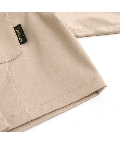 JENNI love(ジェニィラブ)の「ワッペン付きショート丈ジャケット(その他アウター・キッズ・ベージュ/ブラック・150cm/160cm/140cm/130cm)」の21枚目の写真