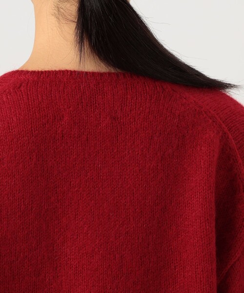 BY MALENE BIRGER(バイマレーネビルガー)の「BY MALENE BIRGER CIMONE Vネックニット(ニット/セーター・レディース・レッド・S)」の8枚目の写真