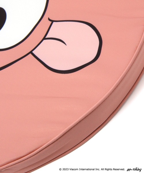 BAYFLOW(ベイフロー)の「【SpongeBob(スポンジ・ボブ)×BAYFLOW】シートクッション(クッション/クッションカバー・レディース・ピンク/イエロー・0)」の11枚目の写真