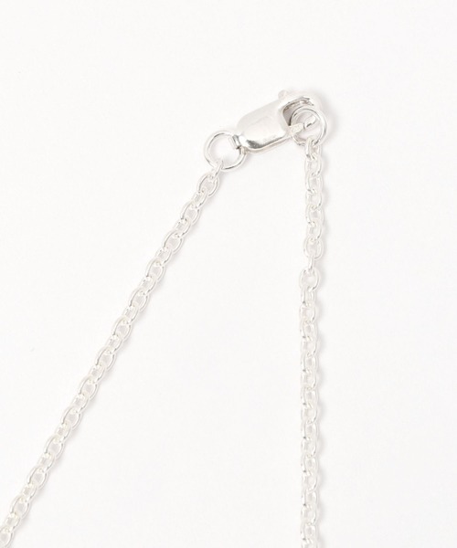 AFTER SHAVE CLUB(アフターシェイヴクラブ)の「Chaos(カオス)/【AFTER SHAVE CLUB】ネックレス N081S(ネックレス・レディース・ライトグレー・FREE)」の2枚目の写真