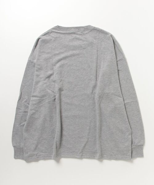 FUNALIVE(ファンアライブ)の「Plain big sweatshirt / 無地ビッグスウェットトレーナー unisex(スウェット・メンズ・パープル/ブラック/ベージュ/ヘザーチャコール/ミント/ピンク/オレンジ/杢グレー/アイボリー・L/XL/M)」の10枚目の写真