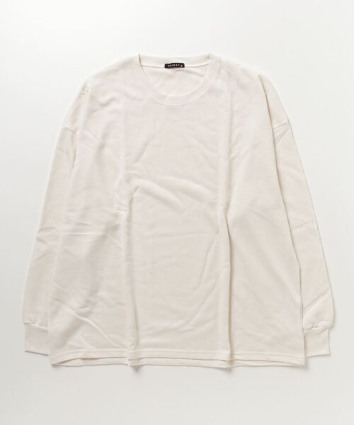 FUNALIVE(ファンアライブ)の「Plain big sweatshirt / 無地ビッグスウェットトレーナー unisex(スウェット・メンズ・パープル/ブラック/ベージュ/ヘザーチャコール/ミント/ピンク/オレンジ/杢グレー/アイボリー・L/XL/M)」の22枚目の写真