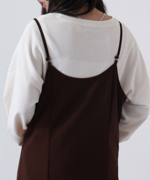 FUNALIVE(ファンアライブ)の「Plain big sweatshirt / 無地ビッグスウェットトレーナー unisex(スウェット・メンズ・パープル/ブラック/ベージュ/ヘザーチャコール/ミント/ピンク/オレンジ/杢グレー/アイボリー・L/XL/M)」の14枚目の写真