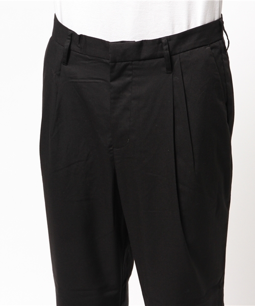 WEGO（ウィゴー）の「WEGO/ワイドスラックス（スラックス・メンズ・ブラック/グレー系その他/ブルー系その他・LARGE/MEDIUM）」の12枚目の写真