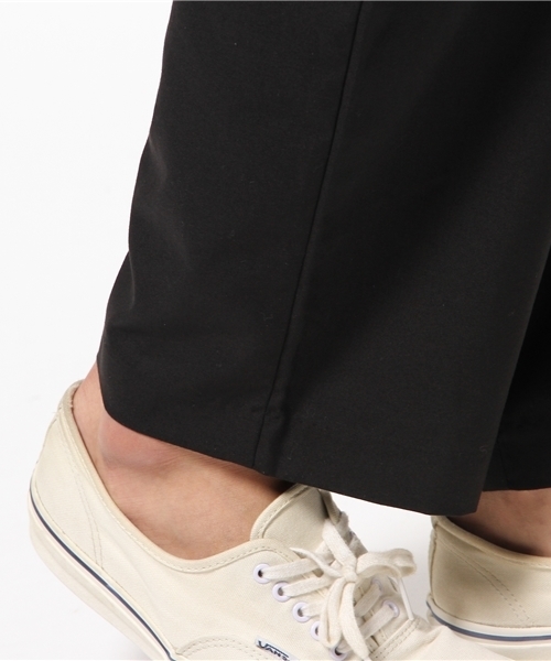 WEGO（ウィゴー）の「WEGO/ワイドスラックス（スラックス・メンズ・ブラック/グレー系その他/ブルー系その他・LARGE/MEDIUM）」の6枚目の写真