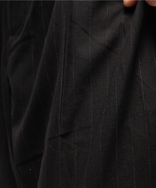 WEGO（ウィゴー）の「WEGO/ワイドスラックス（スラックス・メンズ・ブラック/グレー系その他/ブルー系その他・LARGE/MEDIUM）」の17枚目の写真