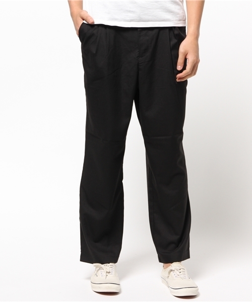 WEGO（ウィゴー）の「WEGO/ワイドスラックス（スラックス・メンズ・ブラック/グレー系その他/ブルー系その他・LARGE/MEDIUM）」の18枚目の写真