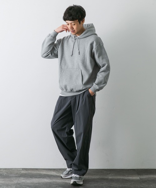 URBAN RESEARCH DOORS（アーバンリサーチドアーズ）の「『UR GREEN』裏起毛フーディ（パーカー・メンズ・ブルー系その他/チャコールグレー/グレー系その他・MEDIUM/LARGE）」の10枚目の写真