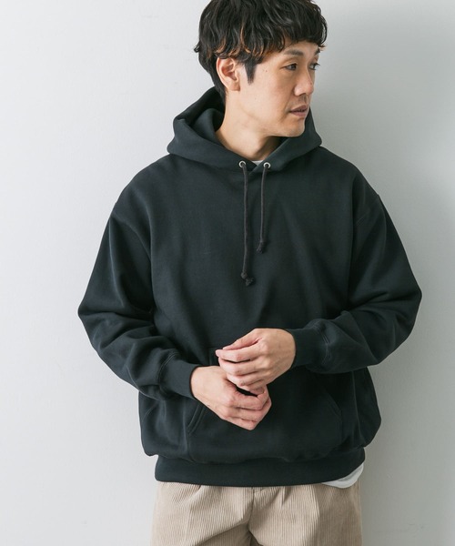 URBAN RESEARCH DOORS（アーバンリサーチドアーズ）の「『UR GREEN』裏起毛フーディ（パーカー・メンズ・ブルー系その他/チャコールグレー/グレー系その他・MEDIUM/LARGE）」の13枚目の写真