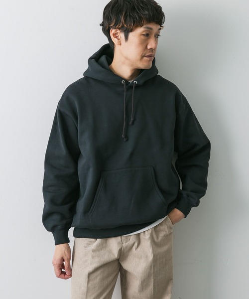 URBAN RESEARCH DOORS（アーバンリサーチドアーズ）の「『UR GREEN』裏起毛フーディ（パーカー・メンズ・ブルー系その他/チャコールグレー/グレー系その他・MEDIUM/LARGE）」の14枚目の写真