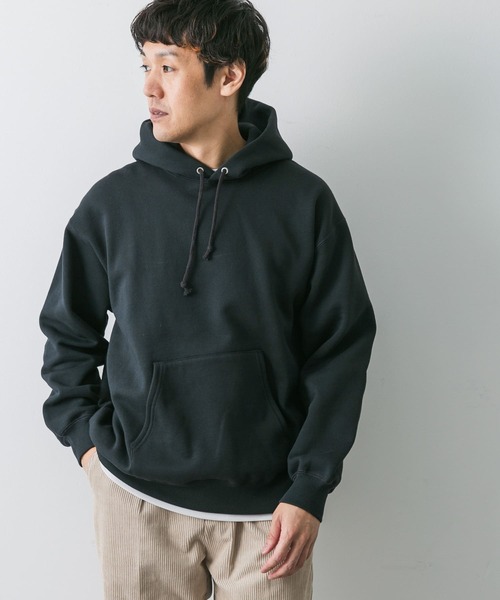 URBAN RESEARCH DOORS（アーバンリサーチドアーズ）の「『UR GREEN』裏起毛フーディ（パーカー・メンズ・ブルー系その他/チャコールグレー/グレー系その他・MEDIUM/LARGE）」の15枚目の写真