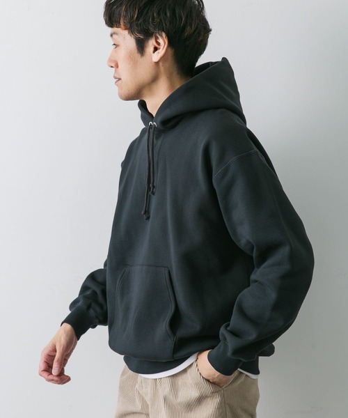 URBAN RESEARCH DOORS（アーバンリサーチドアーズ）の「『UR GREEN』裏起毛フーディ（パーカー・メンズ・ブルー系その他/チャコールグレー/グレー系その他・MEDIUM/LARGE）」の16枚目の写真