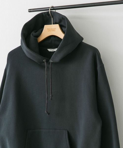 URBAN RESEARCH DOORS（アーバンリサーチドアーズ）の「『UR GREEN』裏起毛フーディ（パーカー・メンズ・ブルー系その他/チャコールグレー/グレー系その他・MEDIUM/LARGE）」の19枚目の写真