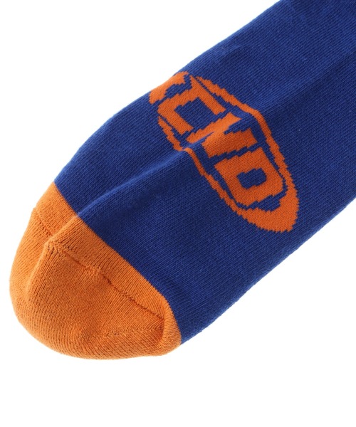 Candy Stripper（キャンディストリッパー）の「CND MIX IT UP RIB HIGH ソックス（ソックス/靴下・レディース・ブラック/ブルー/オフホワイト・FREE）」の11枚目の写真