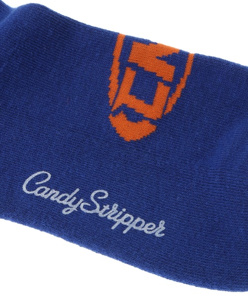 Candy Stripper（キャンディストリッパー）の「CND MIX IT UP RIB HIGH ソックス（ソックス/靴下・レディース・ブラック/ブルー/オフホワイト・FREE）」の12枚目の写真