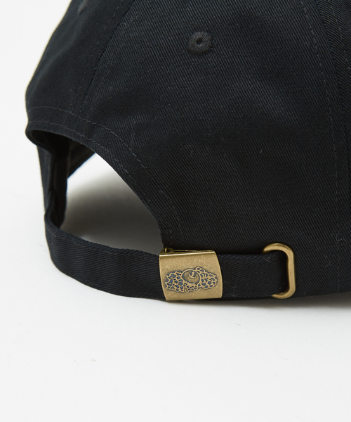 FRUIT OF THE LOOM（フルーツオブザルーム）の「【FRUIT OF THE LOOM】フロントロゴ刺繍 ツイル ベースボール ロー キャップ（キャップ・メンズ・ピンク/ブラック/サックスブルー/ベージュ/オフホワイト・フリー）」の18枚目の写真