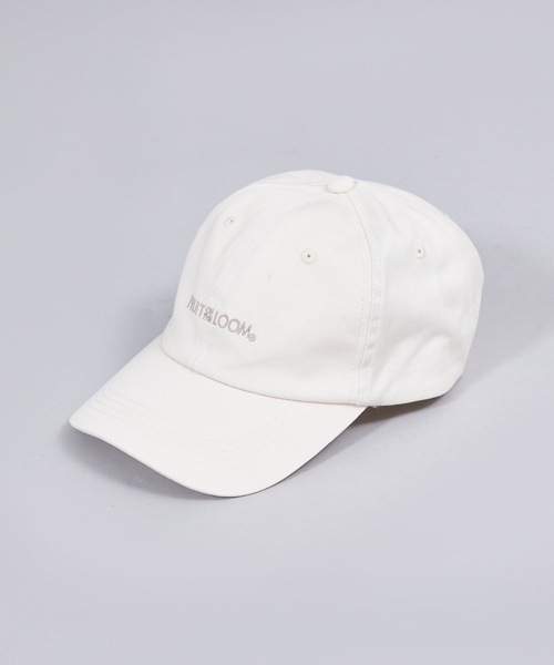 FRUIT OF THE LOOM（フルーツオブザルーム）の「【FRUIT OF THE LOOM】フロントロゴ刺繍 ツイル ベースボール ロー キャップ（キャップ・メンズ・ピンク/ブラック/サックスブルー/ベージュ/オフホワイト・フリー）」の12枚目の写真