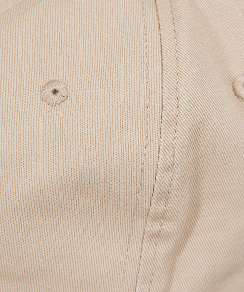 FRUIT OF THE LOOM（フルーツオブザルーム）の「【FRUIT OF THE LOOM】フロントロゴ刺繍 ツイル ベースボール ロー キャップ（キャップ・メンズ・ピンク/ブラック/サックスブルー/ベージュ/オフホワイト・フリー）」の10枚目の写真