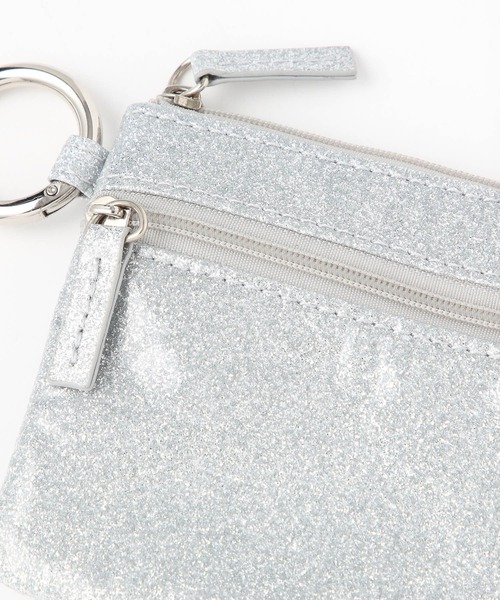 Me%（ミィパーセント）の「ラメカスタムポーチサイフ 103424（コインケース・レディース・ゴールド/シルバー/ブラック・FREE）」の11枚目の写真