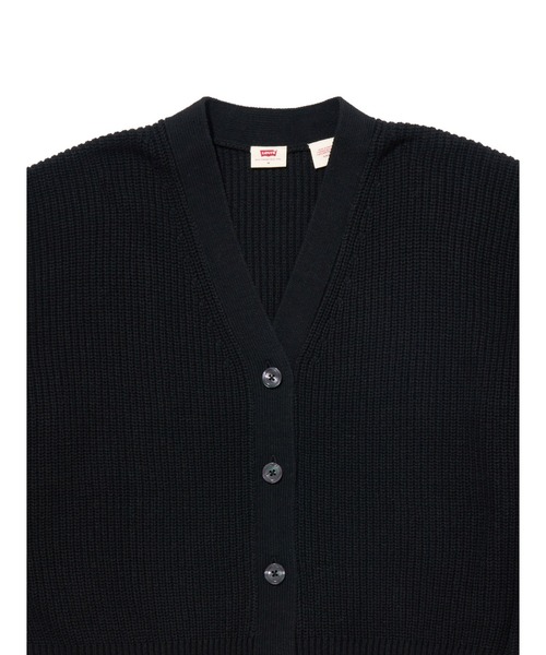 Levi's(リーバイス)の「Levi's/リーバイス CYRUS カーディガン ブラック CAVIAR(カーディガン/ボレロ・レディース・ブラック・S/M/XS)」の3枚目の写真