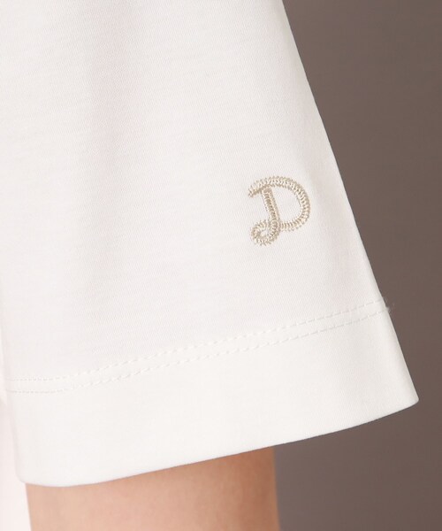 DRESSTERIOR（ドレステリア）の「【接触冷感/抗菌防臭/消臭】アイスクリアコットンTシャツ（Tシャツ/カットソー・レディース・ブラック/サックスブルー/ブラウン系その他/ダークオリーブ/ブルー系その他/ホワイト・38/34/36）」の14枚目の写真